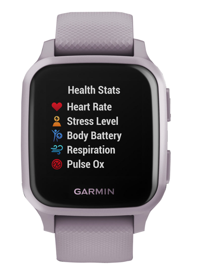 GARMIN VENU SQ - Montre GPS de sport connectée santé et bien-etre - Lavande  - EUR 231,07 - PicClick FR