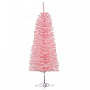 Homcom Sapin De Noel Artificiel En Forme De Crayon De 4 Pieds Avec 188 Pointes De Branche