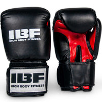 Gants de boxe de série entraînement Iron Body Fitness IBF - 16 oz