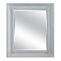 Miroir Brookshire de 23,5 po gris