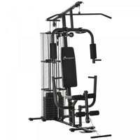 Soozier Station De Musculation Entrainement Complet Gym System Musculation Exercice Workout Station