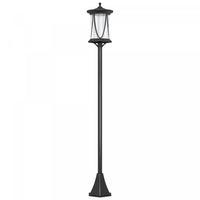 Outsunny Lampadaire Solaire De 50 po, Lampadaire Exterieur A LED Ip44