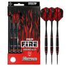 Fléchettes 22 grammes Harrows Fire en alliage de qualité supérieure