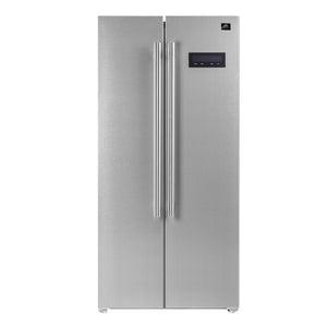 Réfrigérateur Forno Salerno de 15,6 pi³ à compartiments juxtaposés - FFRBI1805-33SB