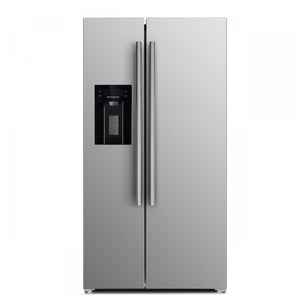 Réfrigérateur Forno Salerno de 20 pi³ à compartiments juxtaposés avec distributeur d'eau - FFRBI1844-36SB