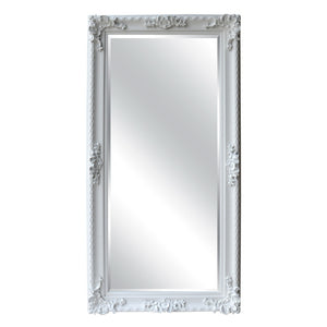 Miroir Lee de 71 po blanc