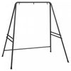 Outsunny Hammock Chair Stand Metal Frame Hammock Stand, Black