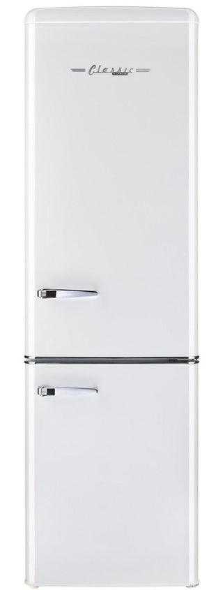Réfrigérateur CC, alimentation solaire Classic Rétro hors réseau par Unique 10 pi³ congélateur inférieur - UGP-275L W