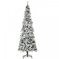 Homcom Arbre De Noel Artificiel De 7,5 Pieds 950 Branches