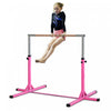 Soozier Barre Horizontale De Gymnastique A Domicile Professionnelle Pour Enfants, Maison Reglable, Fitness Avec Cadre En Acier Et Bois De Hetre