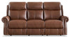 Sofa à inclinaison électrique Royce de Hydeline - brun