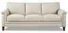 Sofa Westcott de Hydeline en cuir - vanille