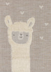 Carpette à motif lama pour enfants - 7 pi 10 po x 10 pi 10 po