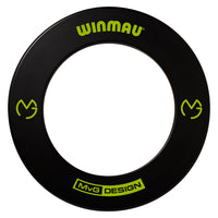 Contour protecteur de cible de jeu de fléchettes Winmau 1 pièce vert et noir