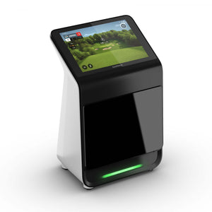 Garmin Approach R50 Moniteur De Lancement De Golf Premium - Ecran Tactile Couleur 10” Simulateur D'entraineur De Tir, Plus De 43 000 Parcours Precharges, Suivi De La Vitesse De La Balle, Angle De Lancement, Taux De Rotation, Axe De Rotation +