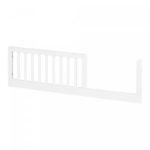 Garde-corps pour bambin pour lit de bébé Milos - blanc solide