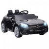 Aosom Voiture Electrique Pour Enfants 12 V Avec Telecommande Parentale Deux Moteurs Music Lights Suspension Wheels Pour 3-6 Ans Noir