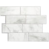 Dosseret Smart Tiles peler et coller 12 x 9, 4 feuilles - Metro Carrera