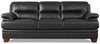 Sofa Luxor de Hydeline en cuir - noir