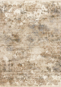 Carpette Sydney beige, grise et crème à motif vieilli - 7 pi 10 po x 10 pi 2 po