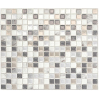 Dosseret Smart Tiles peler et coller 12 x 10, 4 feuilles - Minimo Noche