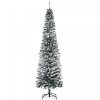 Homcom Sapin De Noel Artificiel 7,5 Pieds 738 Pointes De Branches