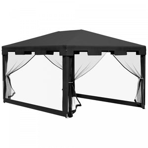 Outsunny Tente De Reception Mariage, Gazebo Exterieur Impermeable A L'eau