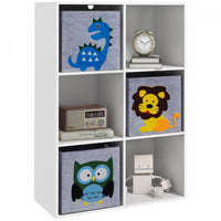 Qaba Etagere De Rangement Pour Jouets, Organisateur De Jouets Pour Chambre D'enfant, Salle De Jeux,