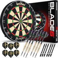 Ensemble de cible de jeu de fléchettes Blade 6 Winmau