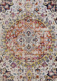 Carpette Spring traditionnelle pour l'intérieur et l'extérieur - 5 pi 3 po x 7 pi 7 po