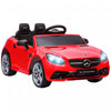 Aosom Voiture Electrique Pour Enfants 12 V Avec Telecommande Parentale, Voiture Jouet A Piles Avec Deux Moteurs, 2 Vitesses, Musique, Lumieres Led, Usb Et Roues De Suspension Pour 3 A 6 Ans, Rouge