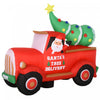 Homcom Camion Gonflable De Noel