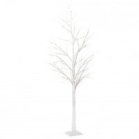 Outsunny Arbre Lumineux De 1.5 M Avec 58 Led Chaudes Et 8 Modes