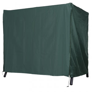 Couverture De Grande Balancoire De Patio Outsunny Protecteur De Meubles De Jardin D'exterieur Vent Uv Eau Vert