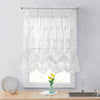 Panneau marquise transparent passe-tringle Limoges blanc d’Habitat - 55 x 63