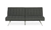 Futon Elvia Atwater Living en lin - gris