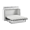 Armoire-grand lit Pur de Bestar de 75 po (L) avec matelas - blanche