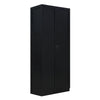 Armoire de rangement moderne Hopkins de Manhattan Comfort - noire