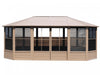 Gazebo Penguin Florence - Solarium 12x18 Toit d'acier