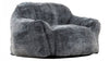 Fauteuil poire Tore de Sealy en fausse fourrure avec mousse à haute densité