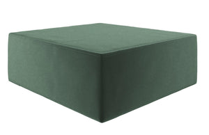 Pouf The Flower de Novogratz en velours - vert