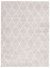Carpette August griseblanche 6 pi 7 po x 9 pi 6 po