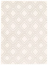 Carpette August blanc géodegris 6 pi 7 po x 9 pi 6 po