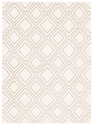 Carpette August blanc géodegris 7 pi 10 po x 10 pi 2 po