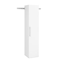 Armoire de rangement étroite HangUps de 15 po - blanche