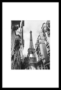 Photographie encadrée de la tour Eiffel - 20 po x 30 po