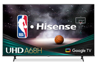  Téléviseur intelligent Hisense de série A68H UHD 4K de 85 po avec Google TVMC