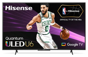  Téléviseur Hisense ULED 4K de 55 po avec boîtes quantiques et Google TVMC