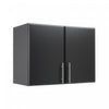 Armoire murale superposable Elite de 32 po - noire