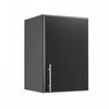 Armoire murale superposable Elite de 16 po - noire